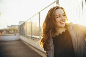 Woman Roof