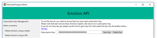 Emotion Functionality Interface