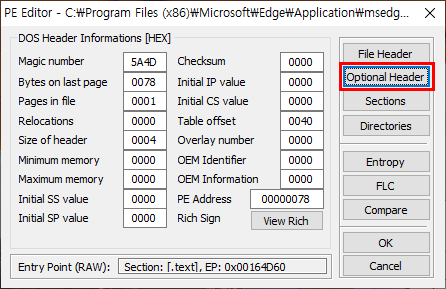 PE Tools - PE Editor